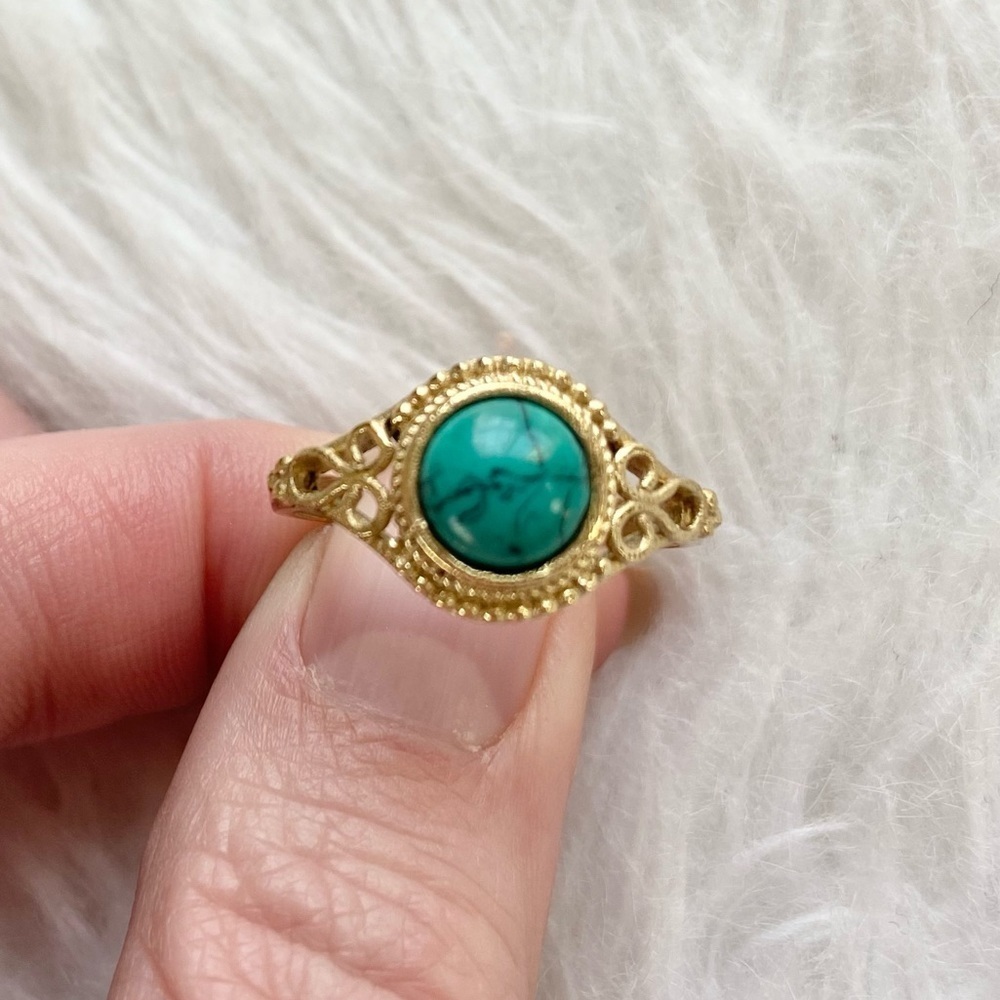 Just Beaming Magnesite Ring